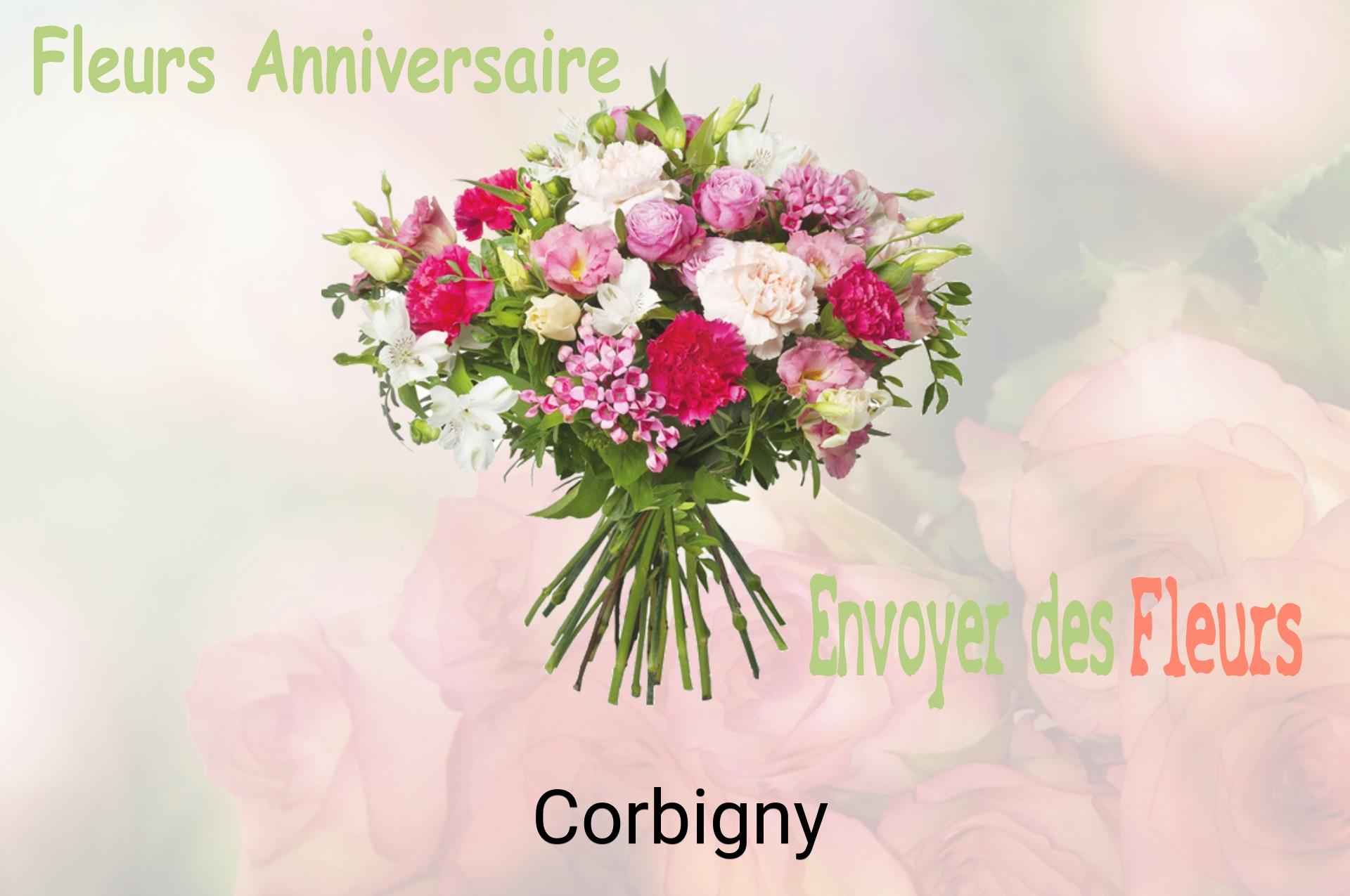 Bouquet de fleurs d’anniversaire livré à Corbigny