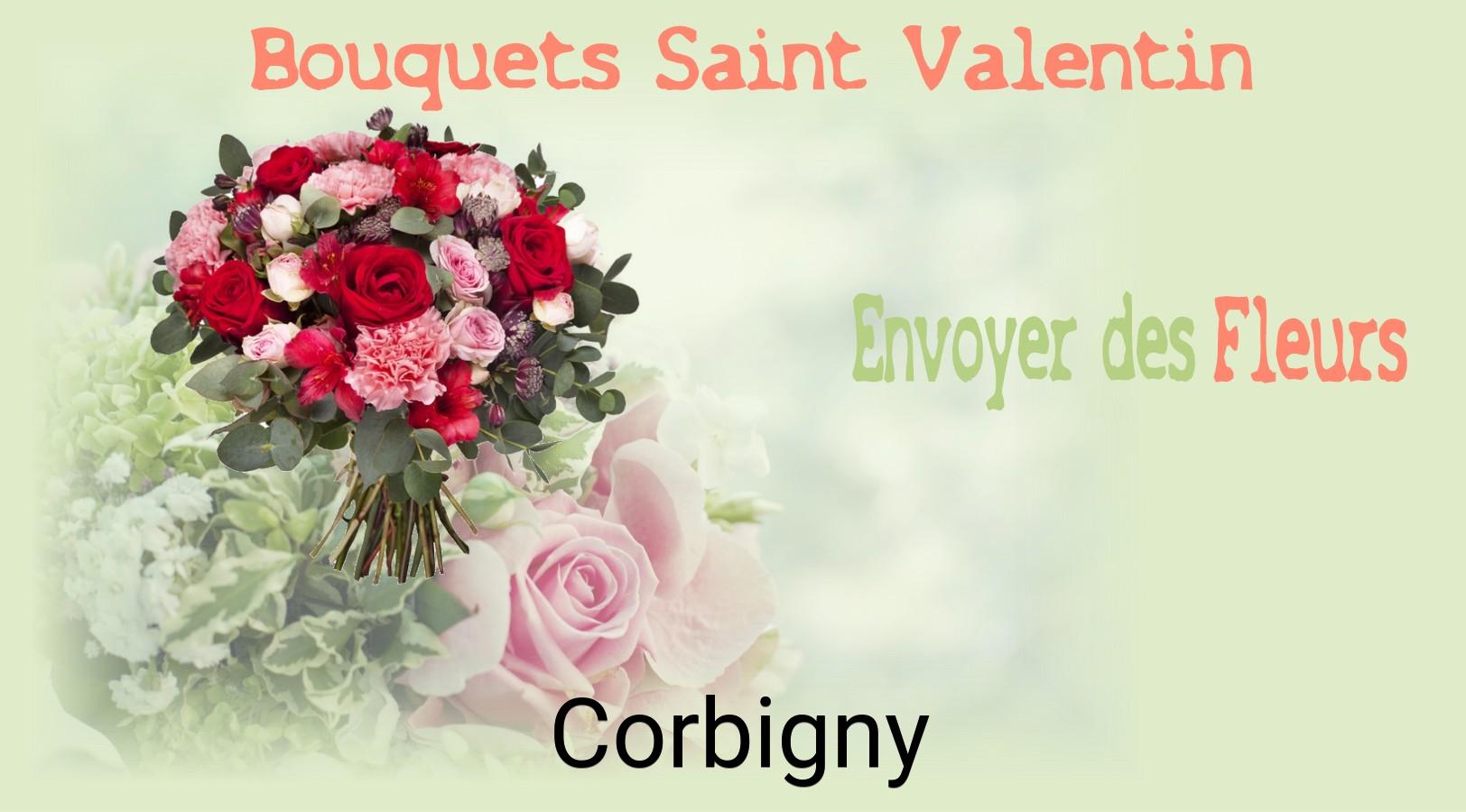 Roses de Saint-Valentin livrées à Corbigny
